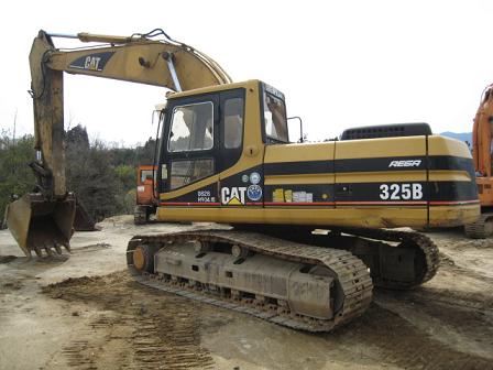 Used excavators caterpillar 325B