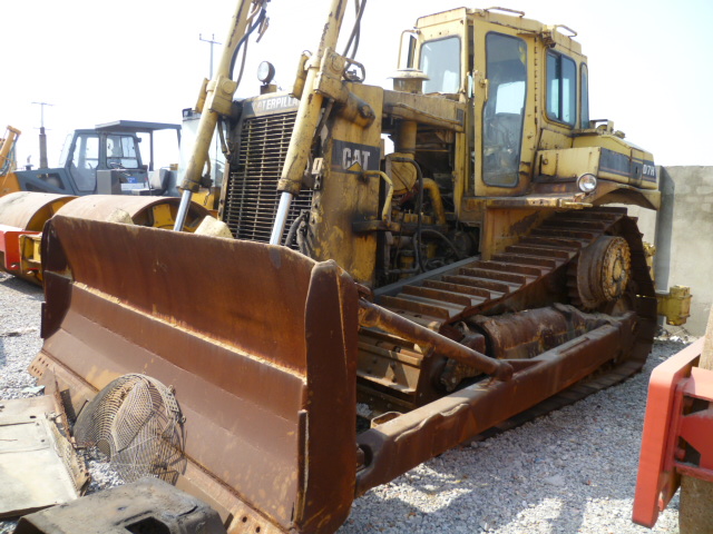 used caterpillar bulldozers D7H