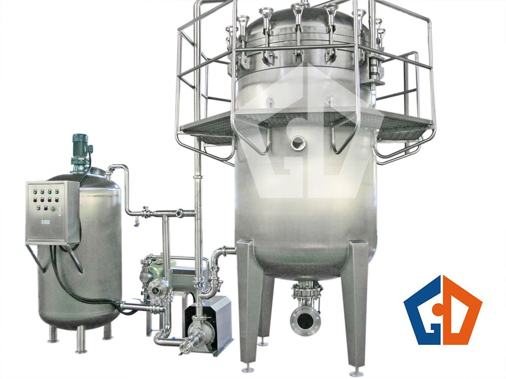 Column type diatomite filter machine
