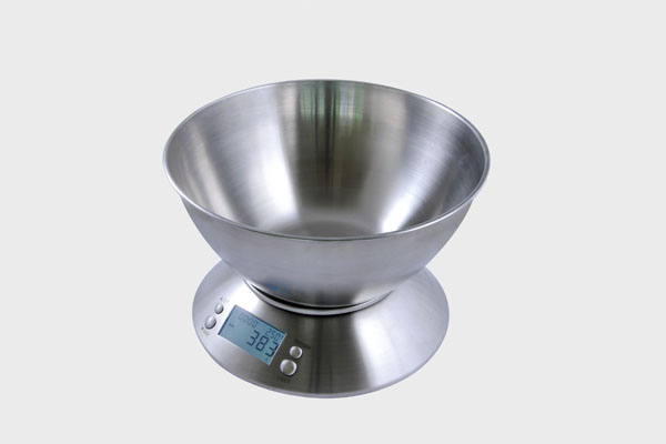 kitchen scale(with stainless steel bowl)