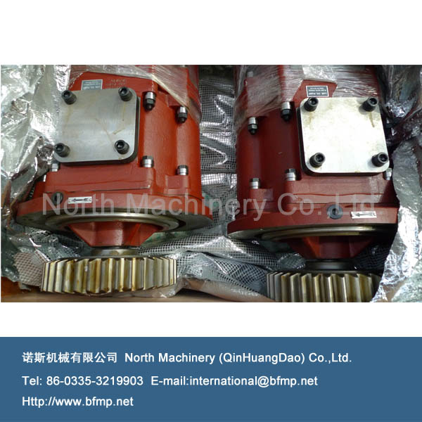 Water pump and lubrication pump of diesel engine