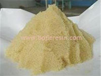 Macroporous weakly acidic ion exchange resin BC86