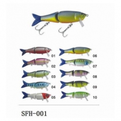 Length(mm):130 & 100 Wooden Fishing Lures 