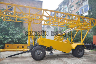 small water well drilling rig