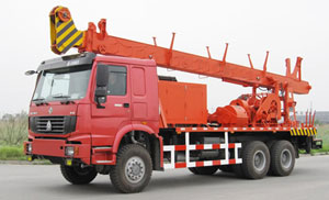 SPC300-HW Truck Mounted Water Well Drilling Rig   
