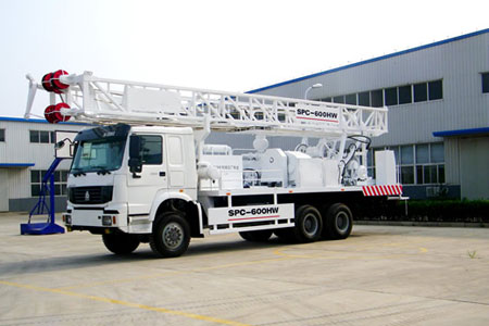 SPC-600 Truck Mounted Water Well Drilling Rig
