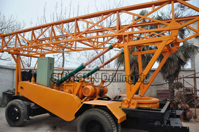 small water well drilling rig