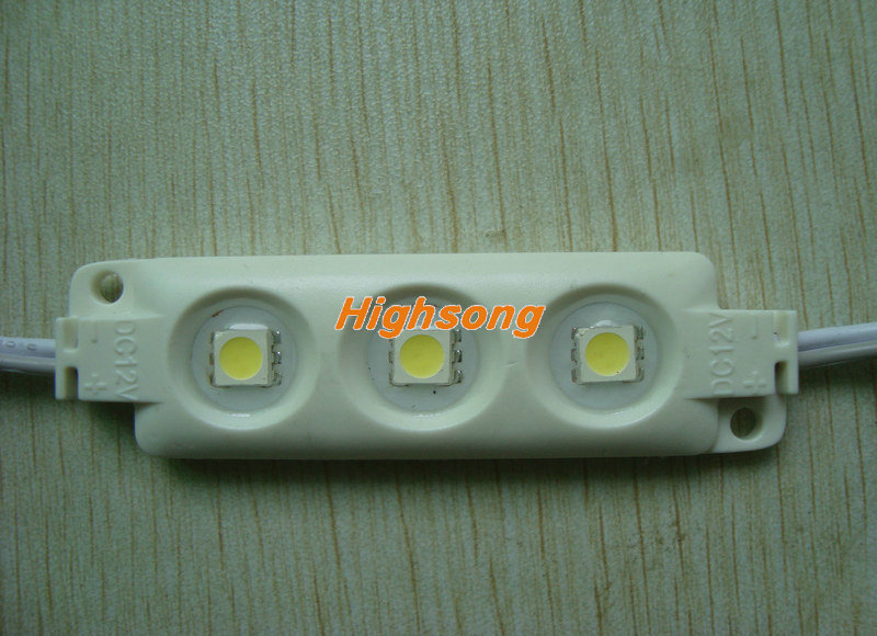 LED Module, 3-in-1 Type, SMD 5050, Foam 3M Tape, 