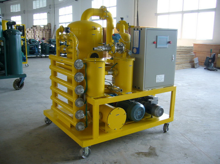 Vacuum purifier/filtration machine for used transformer/insulating oil ZYD
