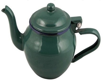 round teapot inside and outside same color 