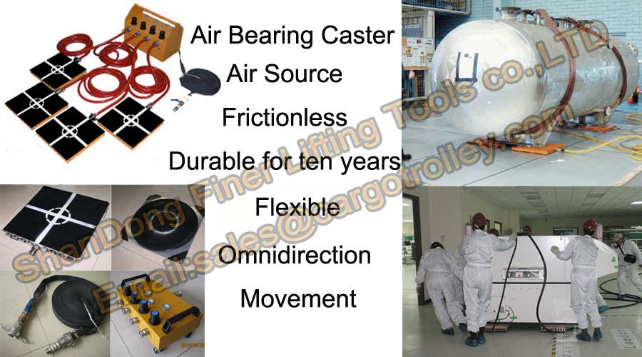 Air Bearings and Casters operate instruction