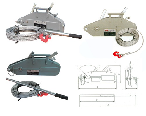 wire rope pulling machines pictures and instructio