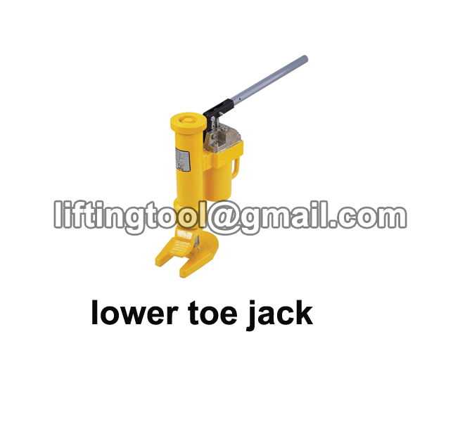 Hydraulic toe jack features and specifications