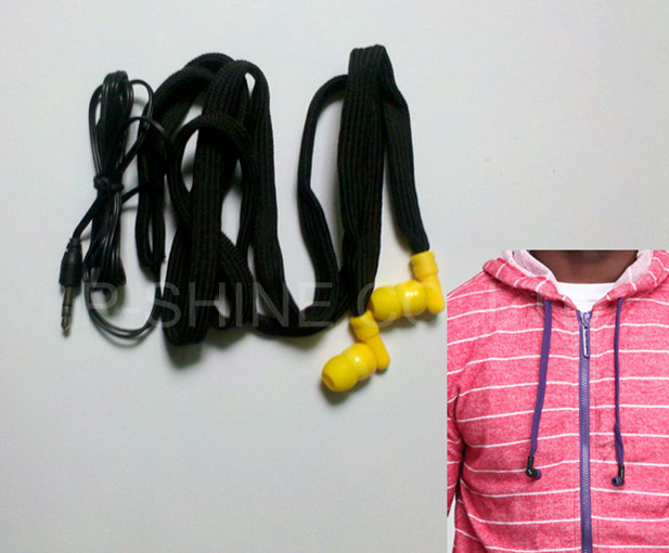 sweatshirt collar headphones waterproof washable 