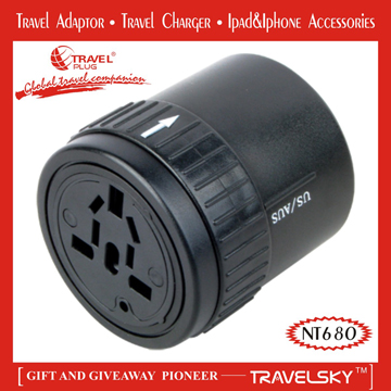 Global Travel Plug/Travel Universal Adaptor(NT680)