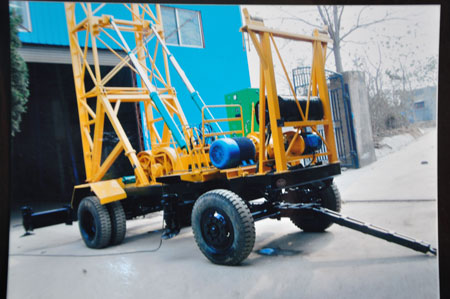 Trailer Mounted Water Well Drilling Rig 103