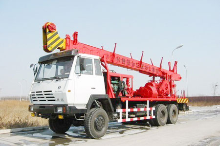 SPC300-ST Truck Mounted Water Well Drilling Rig 