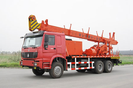 SPC-300HW truck mounted water well drilling rig 