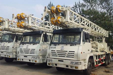 SPC300-ST Truck Mounted Water Well Drilling Rig 