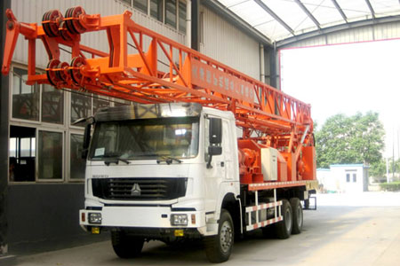 SPC600 Truck Mounted Water Well Drilling Rig 
