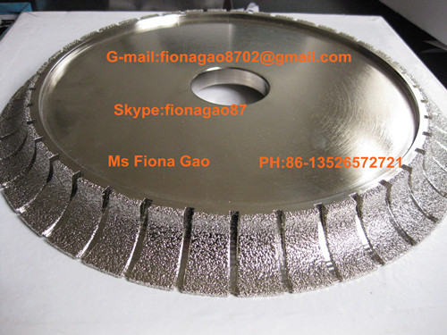 Vacuum Brazed Diamond Profile wheels