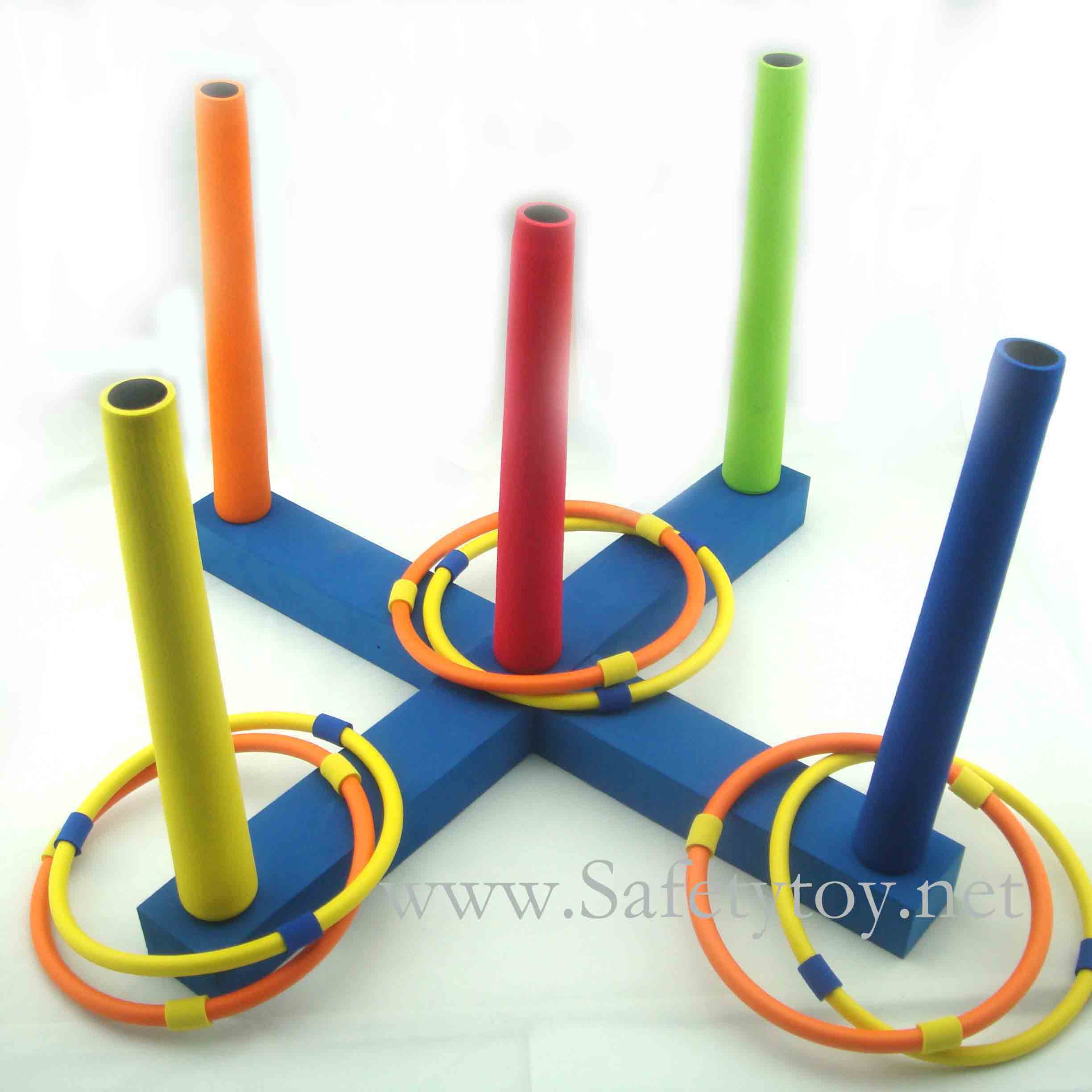 Kids Foam Ring Toss Game, foam Cast Rings Toss
