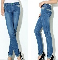 OEM women ladies girls Jeans Denim factory manufac