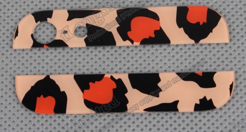 Leopard Pattern Top and Bottom Glass Cover Replace