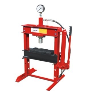 10ton Hydraulic Shop Press With Gauge 