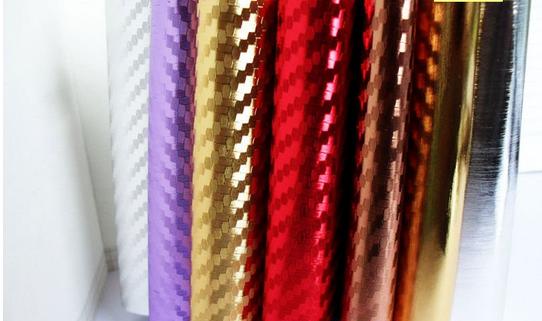 Chrome Carbon Fiber film for used car with Air Cha