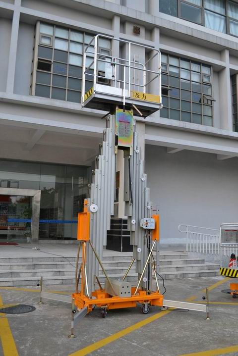 Double Mast Aluminum Lift