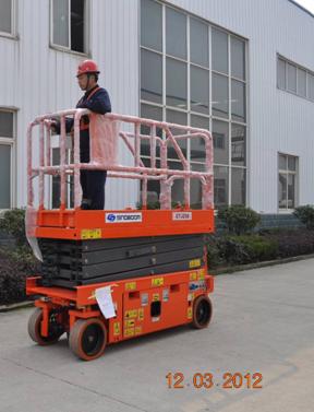 Scissor lift platform