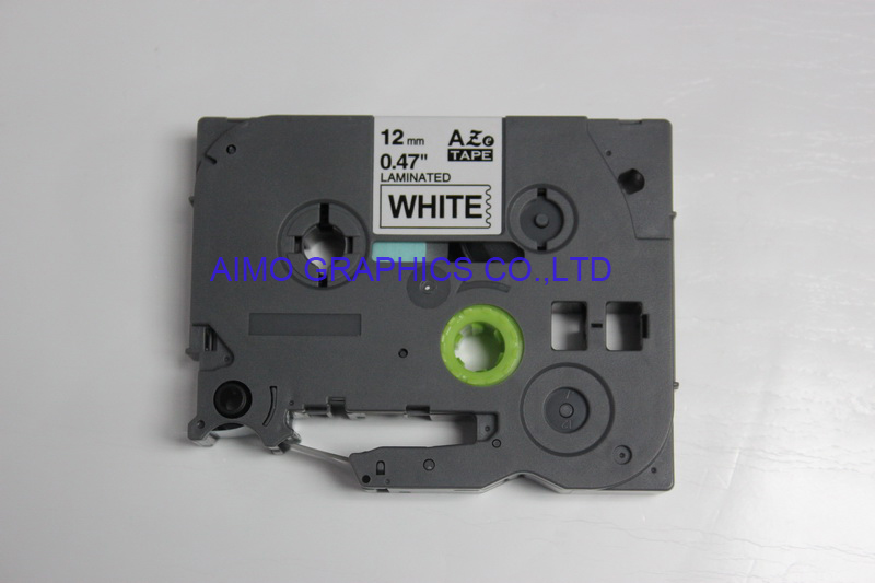 12mm laminated compatible label ribbon for Brother