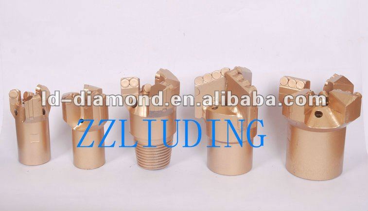 non core PDC bit/PDC drag bit/concave PDC drill bi