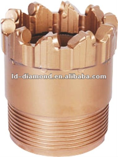 PDC core bit