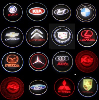LED Auto 3D Logo Laser Lights for Different Brands