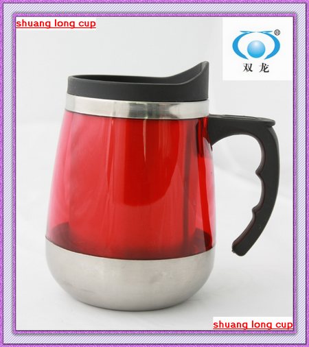 450ml  hot christmas stainless steel coffee mug