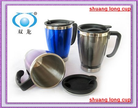 16 OZ custom coffee mugs with hand 