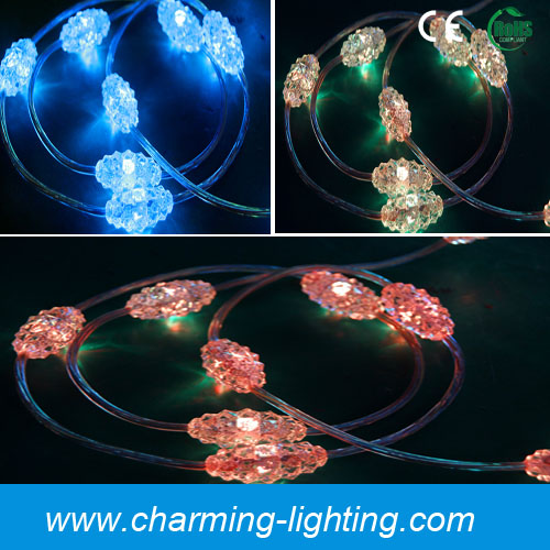 DMX 512 Controlled LED Crystal Lighting Curtain