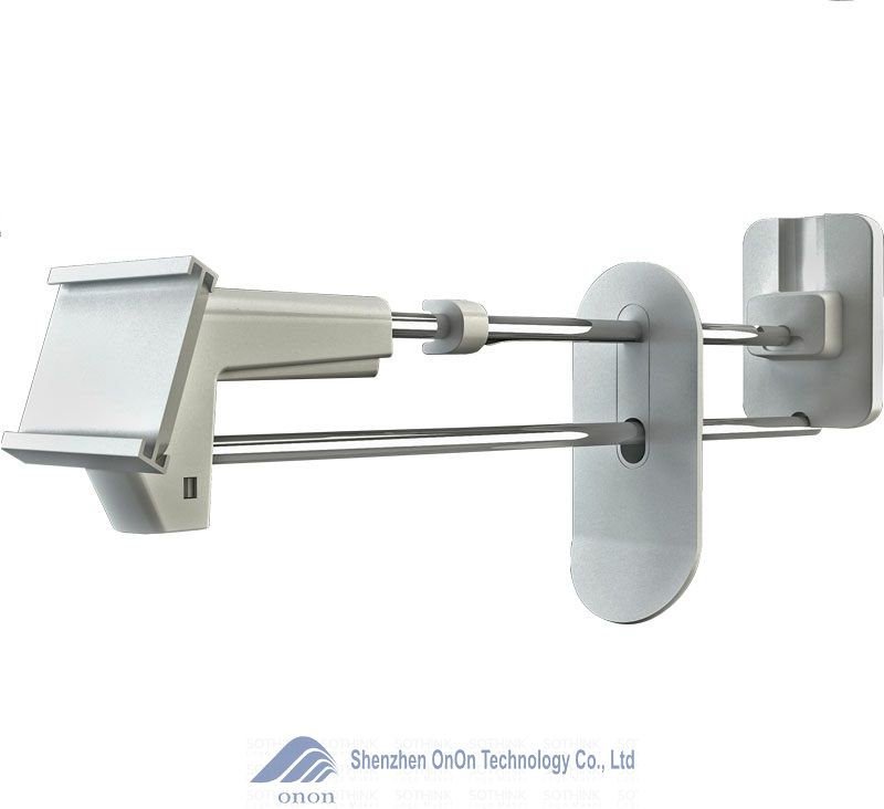 (white) security display hook