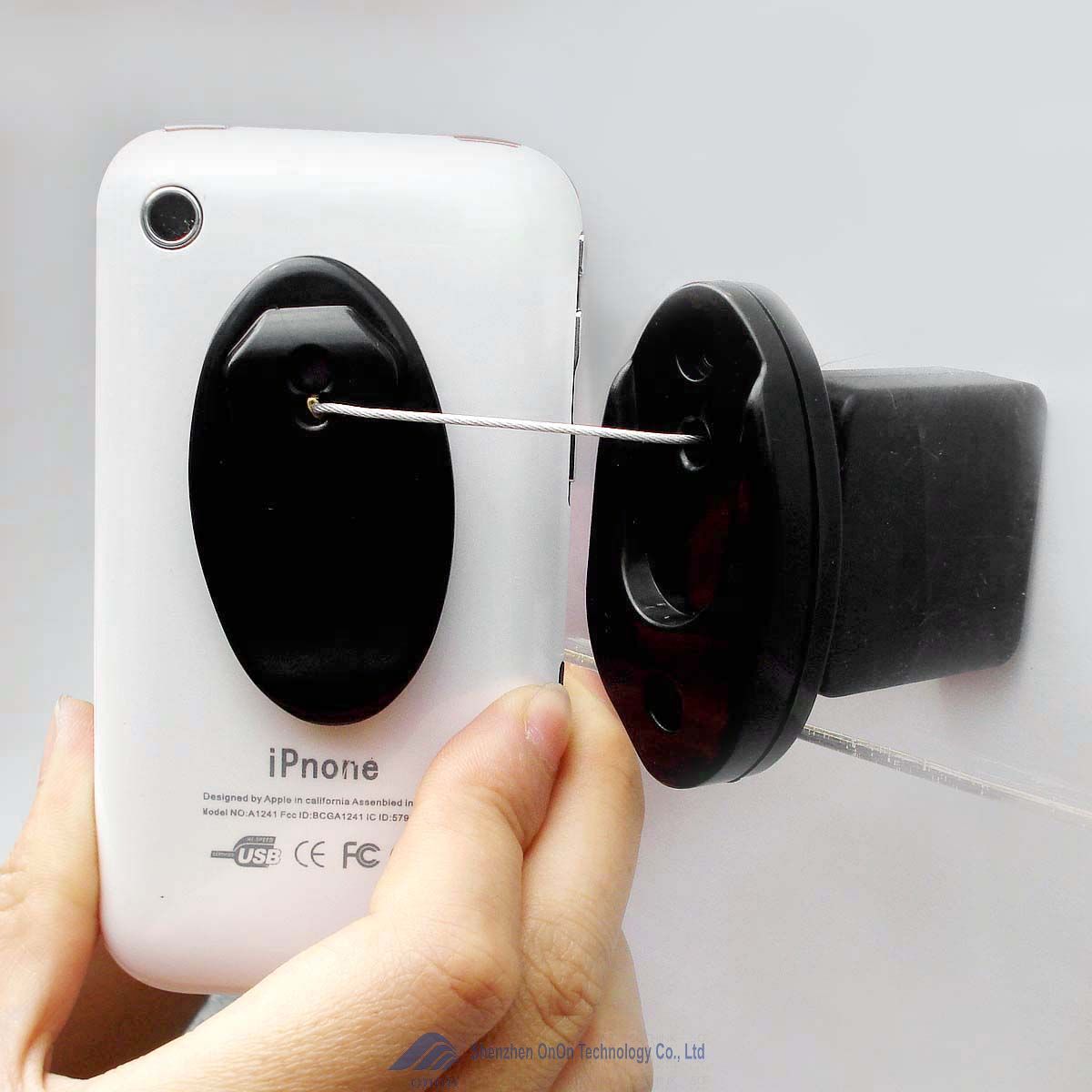Mechanical security display stand for Cellpho