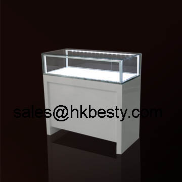 Sell elegant jewelry display kiosk showcase