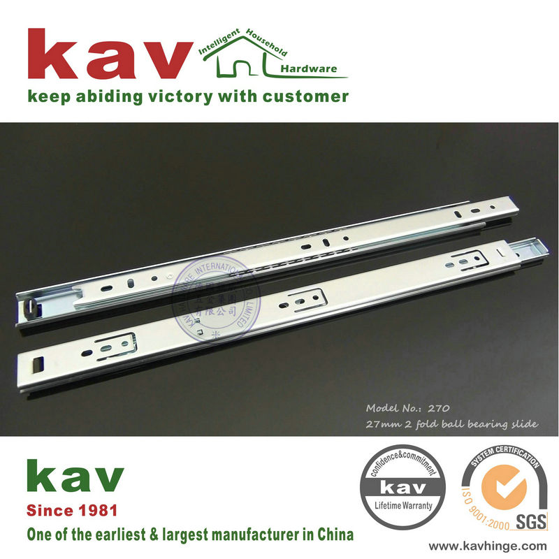 half extension ball bearing common drawer rail