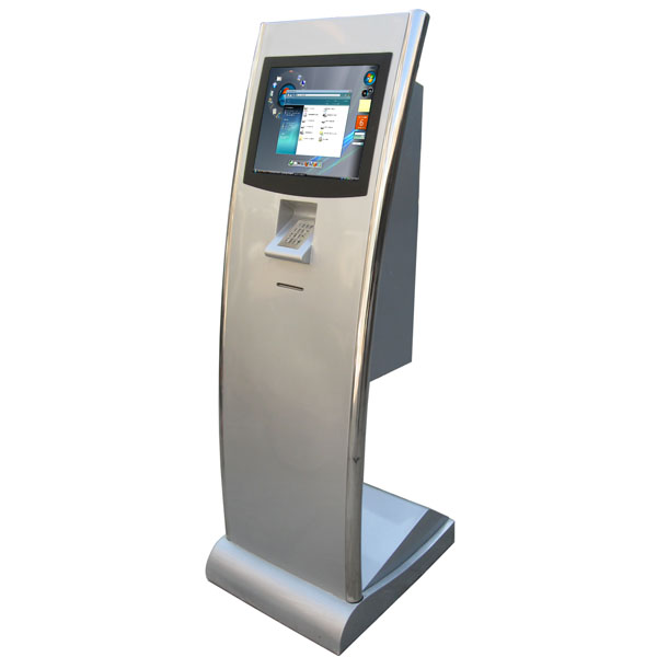 Self-service interactive kiosk