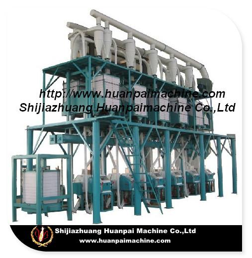 complete set of wheat flour milling machine
