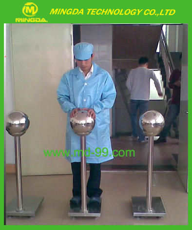 Human body electrostatic releaser,discharge device
