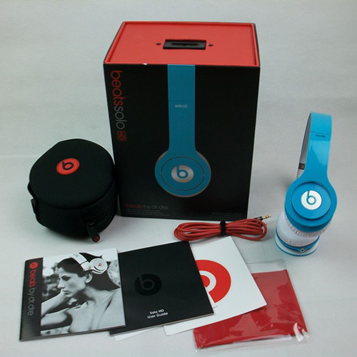 New beats by dr.dre solo hd headphone with new pac