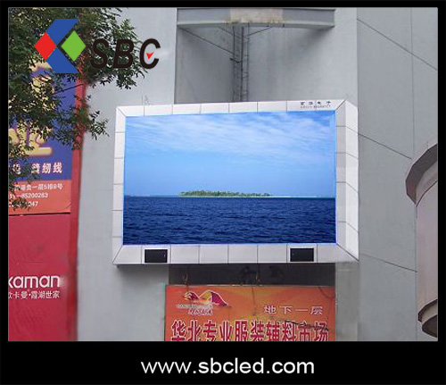 P25 outdoor full color led display