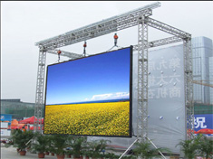 P6 outdoor full color led display