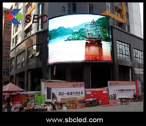 P14 outdoor full color led display